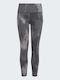 Kids Legging Sports Cropped Black Tights
