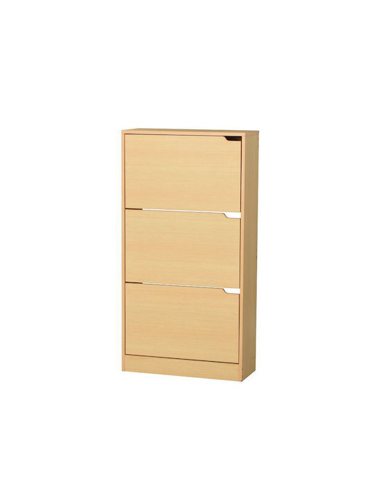 Holz Schuhschrank Mia 60x24x115cm