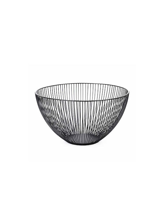 Fruit Bowl Metallic Black