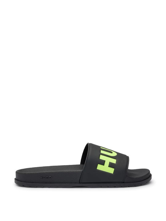 Hugo Men's Slides Black