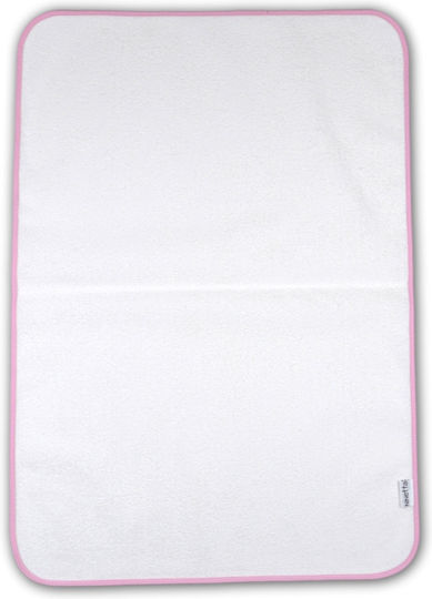 Ninetta Bebe Waterproof Changing Pads Pink Pink 45x65cm. 10pcs