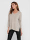 Only Women's Blouse Long Sleeve Ecru