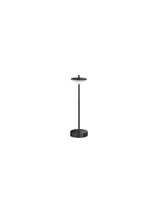 Fischer Honsel Επιτραπέζιο Διακοσμητικό Φωτιστικό LED Μπαταρίας σε Μαύρο Χρώμα