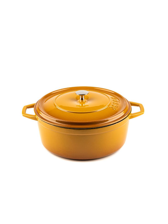 Hosse Solagio Βαθιά Κατσαρόλα από Μαντέμι 28cm Dijon