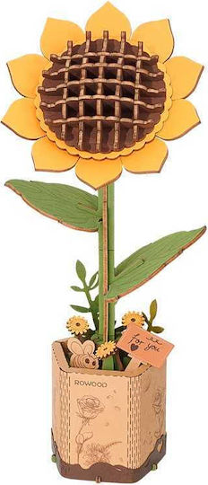 Rowood Wooden Construction Toy Floarea Sorelui for Children 8+ years old+ Years
