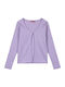 Kinderstrickjacke Lila Classy