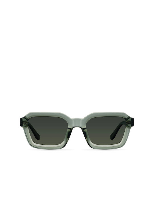Meller Sunglasses with Green Plastic Frame and Green Polarized Lens NAY-VETIVEROLI