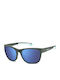 Polaroid Unisex Sonnenbrille mit Grün Kunststoff Gestell und Grün Linse PLD7051/S DLD/QG