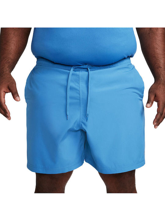 Nike Αθλητική Ανδρική Βερμούδα Dri-Fit Γαλάζια