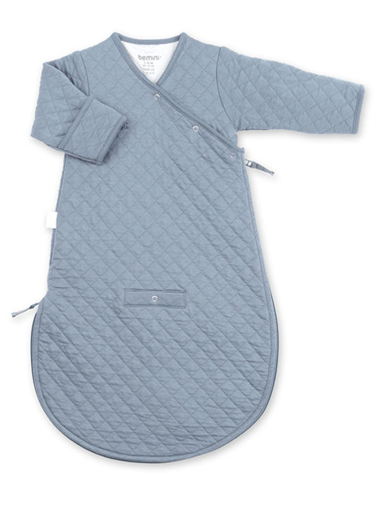 Bemini Autumn Sleeping Bag with Feet 1.5 Tog Stone Blue