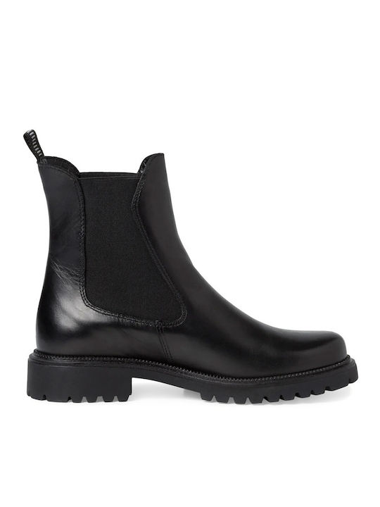 Tamaris Leather Women's Chelsea Boots Black
