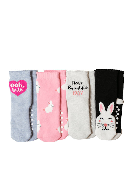 Vtex Socks Kids' Socks Beautiful Day Multicolored 4 Pairs
