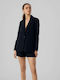 Vero Moda Γυναικείο Σακάκι Navy Μπλε