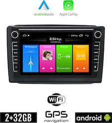 Booma Car-Audiosystem für Skoda Fabia 2007-2015 (Bluetooth/USB/WiFi/GPS/Apple-Carplay/Android-Auto) mit Touchscreen 8"