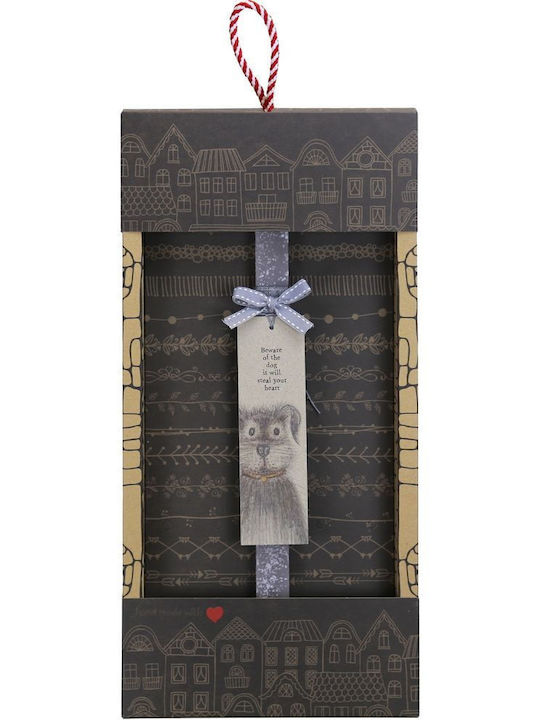 Easter Candle Round Bookmark 34pcs Gray