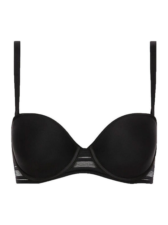 Passionata Μαύρο Strapless Σουτιέν