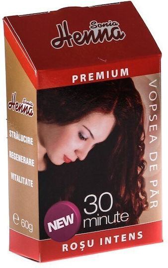 Henna Sonia Toner Χωρίς Αμμωνία Rosu intens 60gr