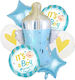 Set of 7 Balloons Boy Birth