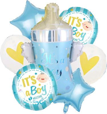 Set of 7 Balloons Boy Birth