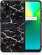 Smartfits Marble Umschlag Rückseite Schwarz (Realme 7i) 7056071458971_41099395825819