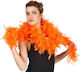 Decade Carnival Boa Orange