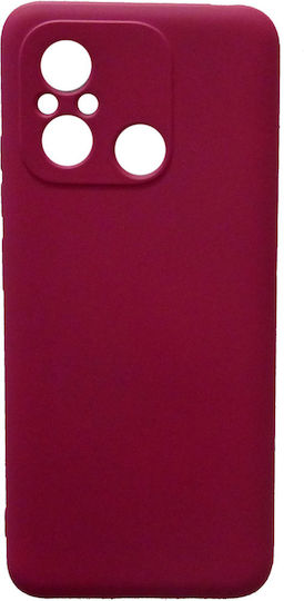 SiiPro Soft Back Cover Σιλικόνης 2mm Μπορντό (Redmi 12C)
