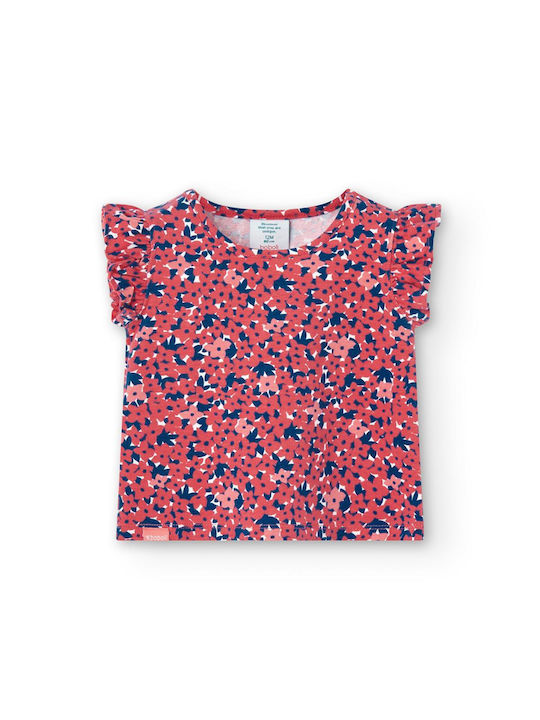 Boboli Kids Blouse Short Sleeve Embrime