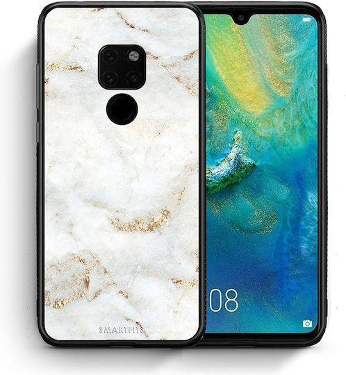 Smartfits Marble Задна корица Бял (Huawei Mate 20) 7172193255579_41405283532955