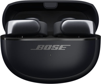 Bose Ultra Open Open Ear Bluetooth Handsfree Căști cu Rezistență la Transpirație și Carcasă de Încărcare Negru