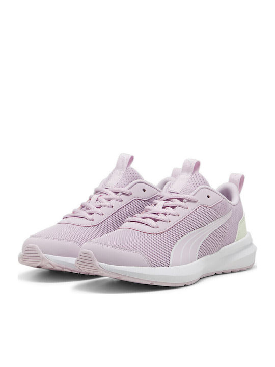 Kruz Profoam Kids Sports Shoes Running with Laces Pink