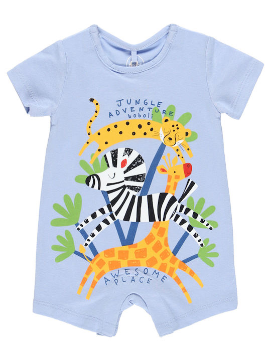 Boboli Babystrampler Kurzärmelig Lilac