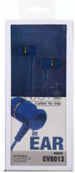 EV8013 In-ear Handsfree Ακουστικά με Βύσμα 3.5m...