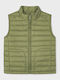Kids' Casual Jacket Sleeveless Khaki