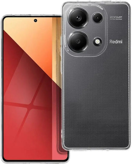 PEIYE Cover per Xiaomi Redmi Note 13 PRO 4G / Poco M6 PRO 4G, [ Pellicola Protettiva Integrata ], Trasparente 360 Gradi Custodia con TPU Silicone Bumper e PC Retro -Trasparente
