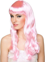 Carnival Wig Straight Pink