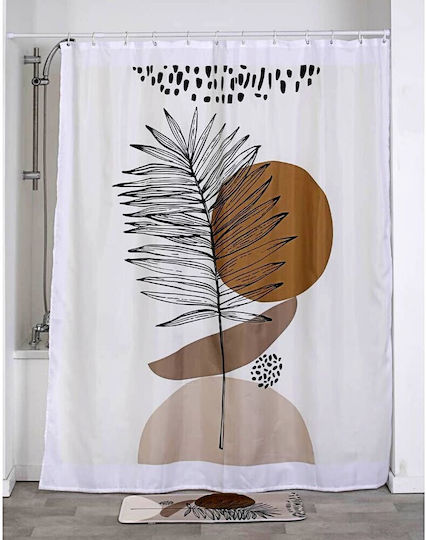 Atmosphera Reconnect Κουρτίνα Υφασμάτινη 180x200cm Polyester 1200731