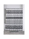 Atmosphera Lodge Fabric Shower Curtain 180x200cm Polyester