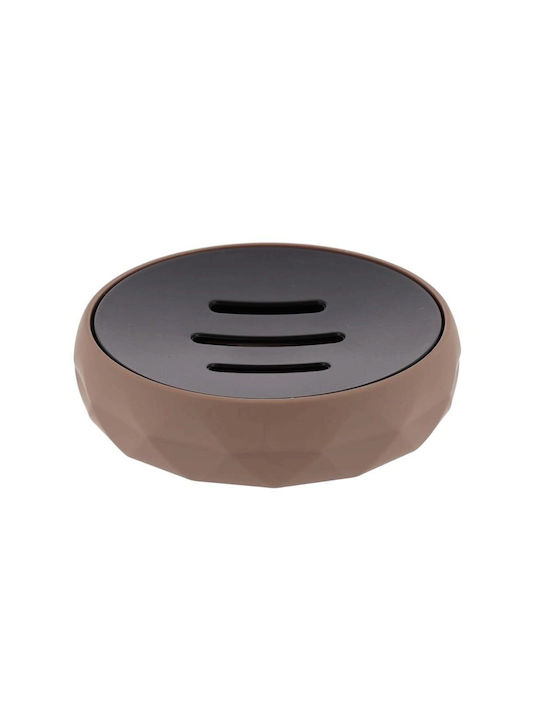 Atmosphera Soap Dish Plastic Brown