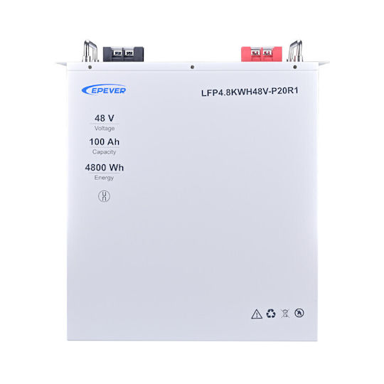 Epsolar Μπαταρία Φωτοβολταϊκών Λιθίου 48V 100Ah (LFP4.8KWH48V-P20R1)