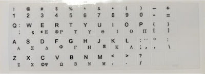 Keyboard Sticker Greek Letters