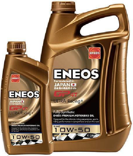 Eneos Gp4t Ultra Racing+ 15W-50 Συνθετικό Λάδι Μοτοσυκλέτας για Τετράχρονους Κινητήρες 1lt