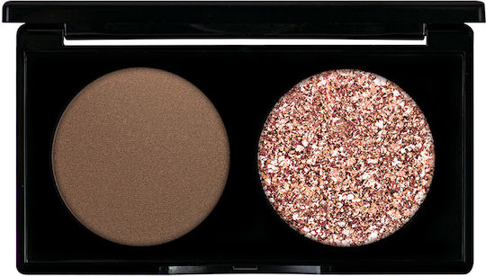 Erre Due Glam Touch Paletă cu Farduri de Pleoape Formă Solidă 553 Earthy Realms 9.4gr