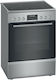 Bosch Herd 63Es mit Keramikkochfeldern B60cm. Inox
