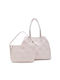 Guess Vikky Set Damen Tasche Shopper Schulter Rosa