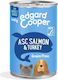 Edgar Cooper Nassfutter Hunde mit Lachs und Türkei 400gr