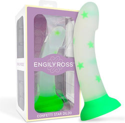 Engily Ross Glass Dildo With Suction Cup White 17cm Engily Ross Glass Dildo With Suction Cup White 17cm