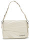 Leather Women's Bag Shoulder Beige
