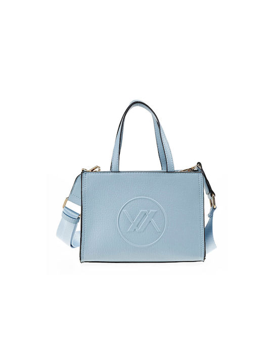 Verde Women's Bag Shoulder Light Blue