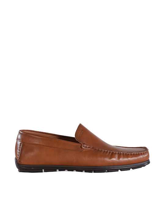 Damiani Men's Moccasins Tabac Brown