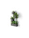 Umbra Hanging Planter Plastic Black 36x18x72cm.